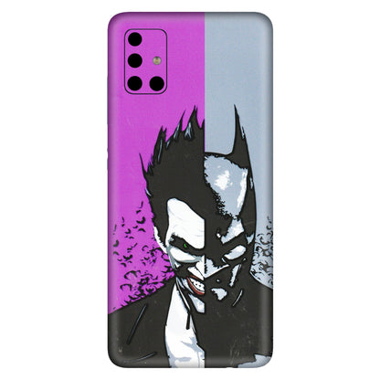 Samsung A/S Series Phone Skins (All Models) - Batman & Joker - 3D Embossed Finish (L-143) Samsung Galaxy A51