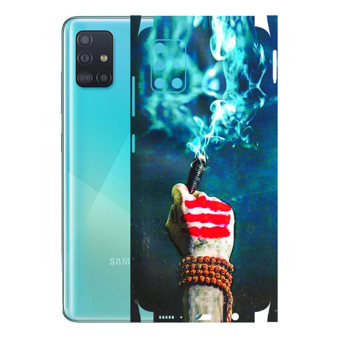 Samsung A/S Series Phone Skins (All Models) - Mahadev Bhakt - 3D Embossed Finish (L-146) Samsung Galaxy A51