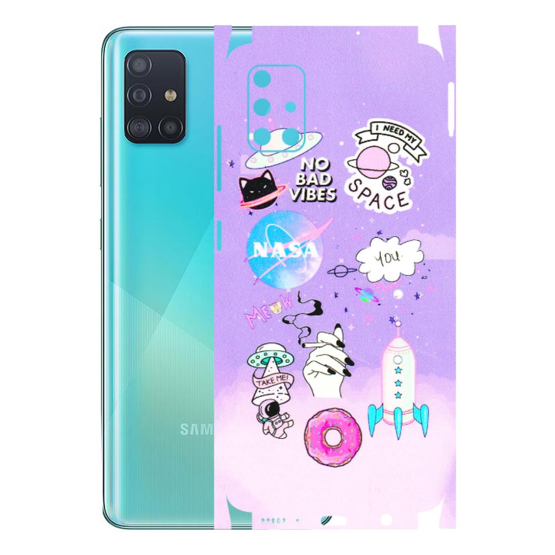 Samsung A/S Series Phone Skins (All Models) - I Need My Nasa Skin - 3D Embossed Finish (L-149) Samsung Galaxy A51