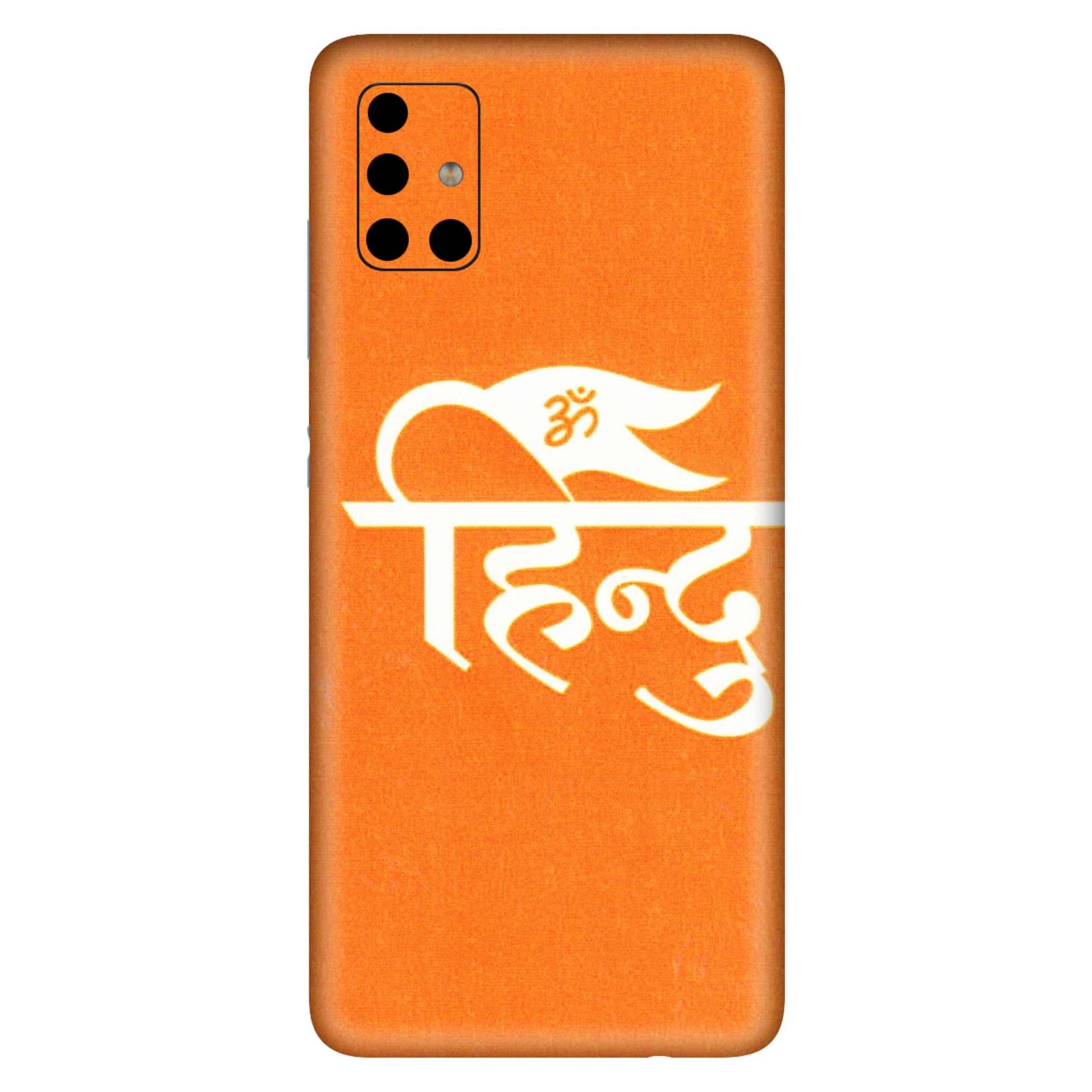 Samsung A/S Series Phone Skins (All Models) - Hindu Kesari - 3D Embossed Finish (L-154) Samsung Galaxy A51