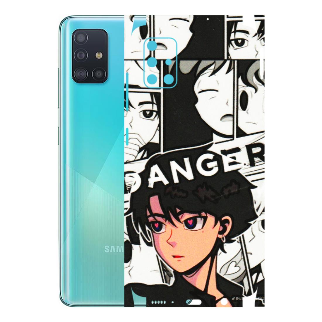 Samsung A/S Series Phone Skins (All Models) - Danger Anime - 3D Embossed Finish (L-155) Samsung Galaxy A51