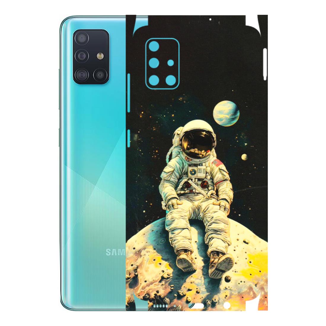 Samsung A/S Series Phone Skins (All Models) - Astronaut in Space - 3D Embossed Finish (L-16) Samsung Galaxy A51
