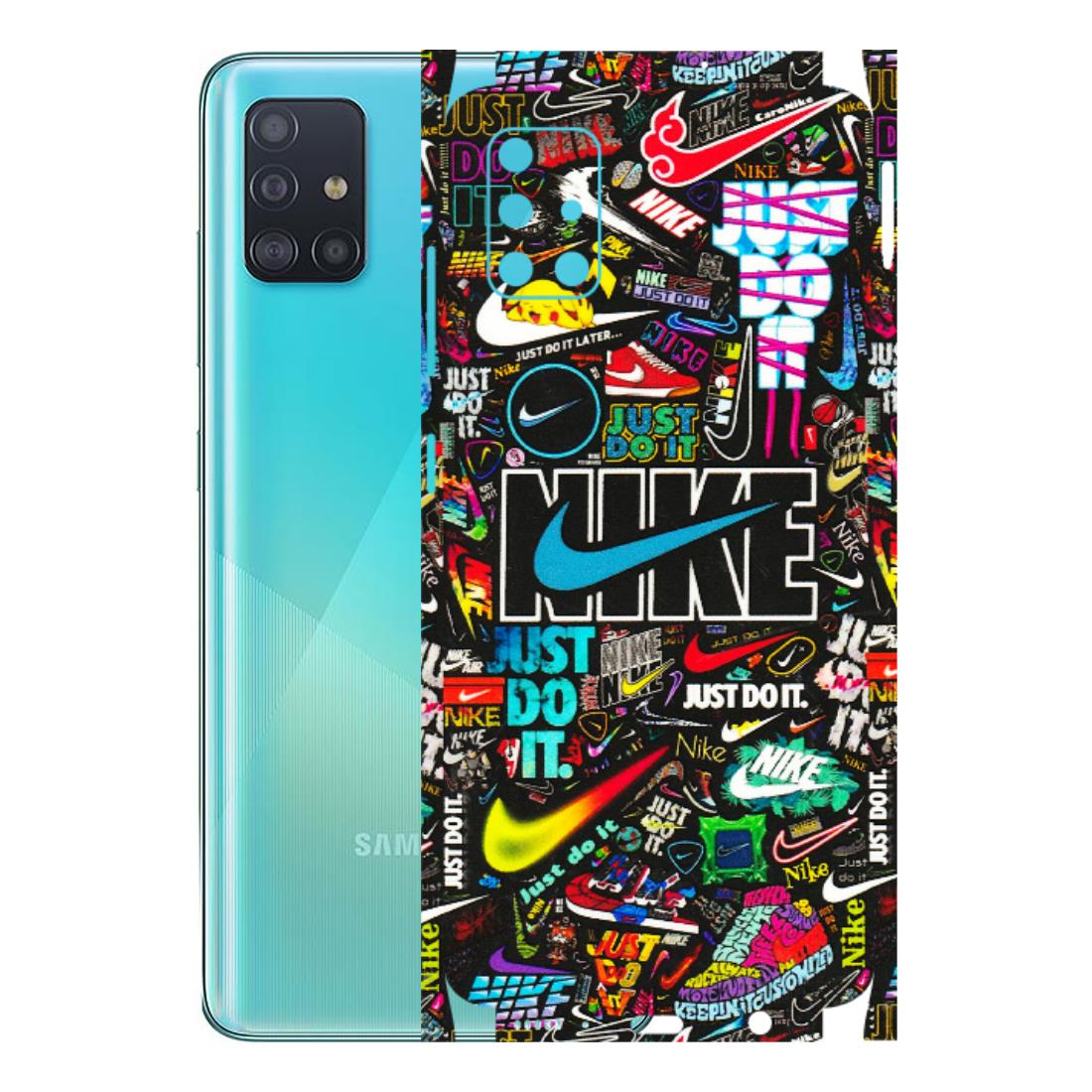 Samsung A/S Series Phone Skins (All Models) - Just Do It Doodles - 3D Embossed Finish (L-166) Samsung Galaxy A51