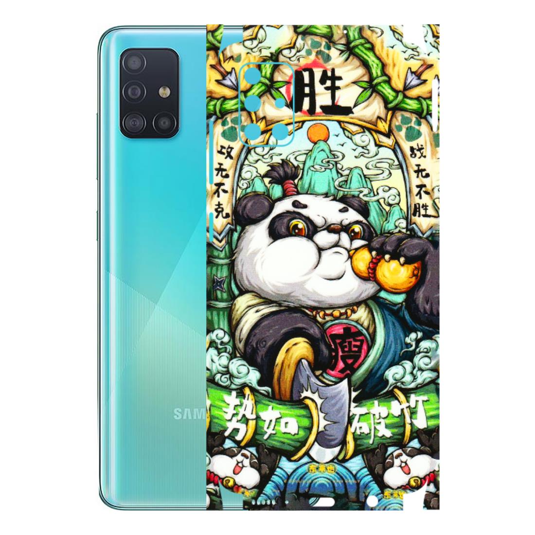 Samsung A/S Series Phone Skins (All Models) - Royal Rich Panda - 3D Embossed Finish (L-170) Samsung Galaxy A51