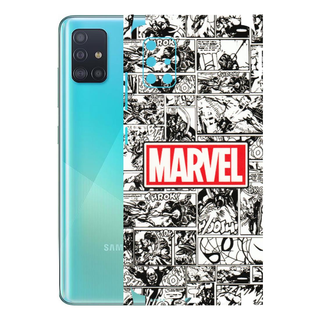Samsung A/S Series Phone Skins (All Models) - Marvel Comic - 3D Embossed Finish (L-171) Samsung Galaxy A51