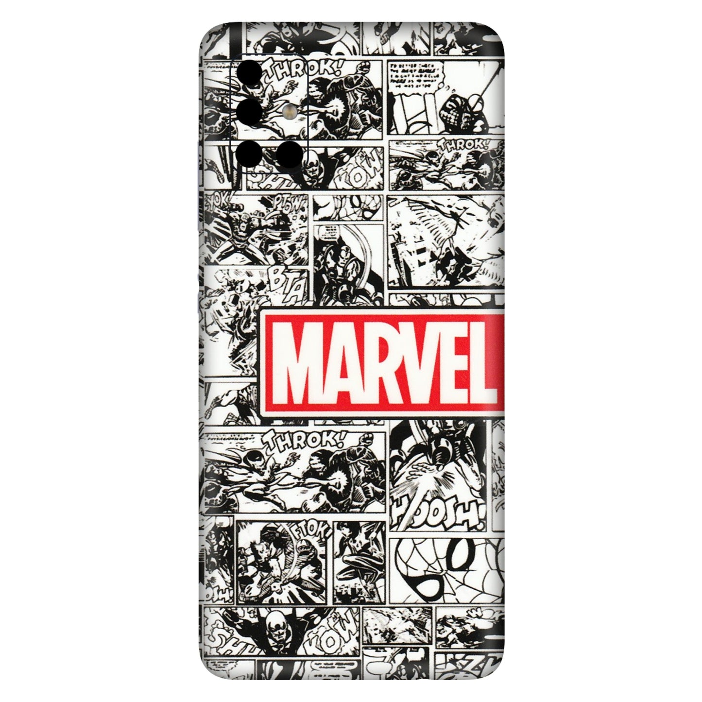 Samsung A/S Series Phone Skins (All Models) - Marvel Comic - 3D Embossed Finish (L-171) Samsung Galaxy A51