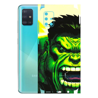 Samsung A/S Series Phone Skins (All Models) - Hulk - 3D Embossed Finish (L-180) Samsung Galaxy A51