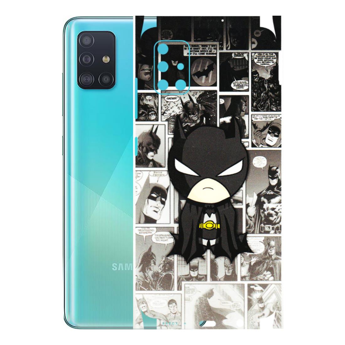 Samsung A/S Series Phone Skins (All Models) - Toon Batman - 3D Embossed Finish (L-182) Samsung Galaxy A51