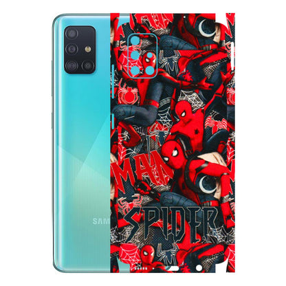 Samsung A/S Series Phone Skins (All Models) - SpiderMan Cool - 3D Embossed Finish (L-188) Samsung Galaxy A51