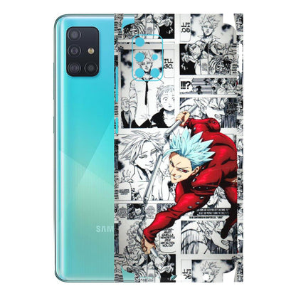 Samsung A/S Series Phone Skins (All Models) - Anime Comic - 3D Embossed Finish (L-192) Samsung Galaxy A51