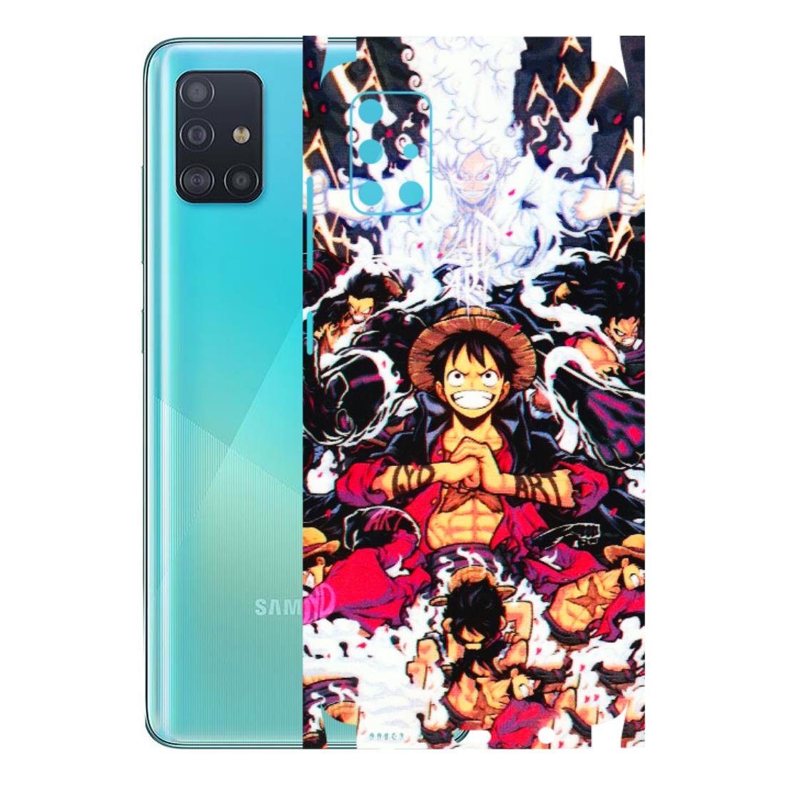 Samsung A/S Series Phone Skins (All Models) - Luffy Anime Character - 3D Embossed Finish (L-203) Samsung Galaxy A51
