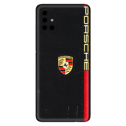 Samsung A/S Series Phone Skins (All Models) - Premium Porsche - 3D Embossed Finish (L-225) Samsung Galaxy A51