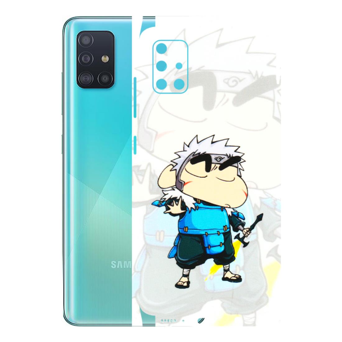 Samsung A/S Series Phone Skins (All Models) - Angry Young Shinchan - 3D Embossed Finish (L-226) Samsung Galaxy A51