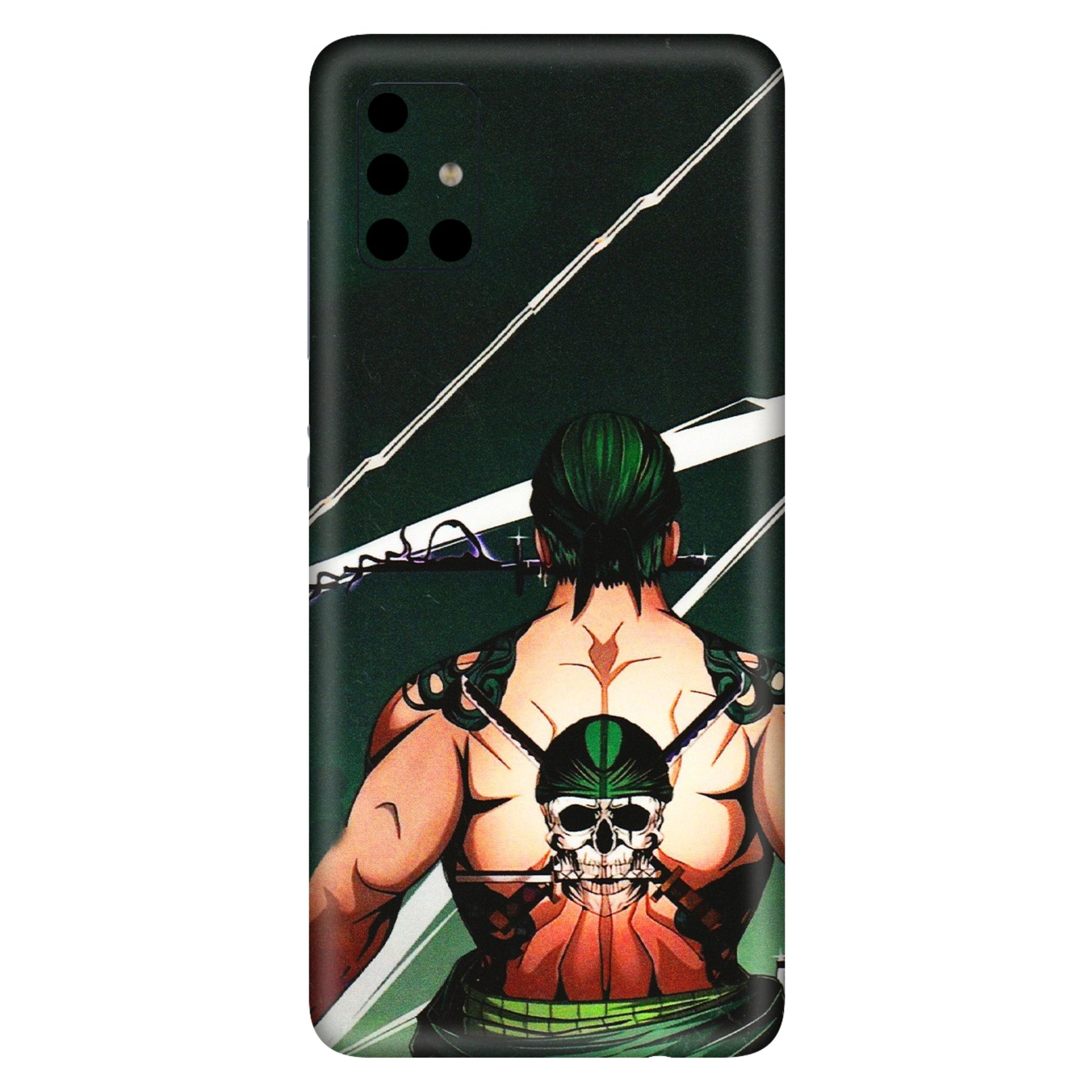 Samsung A/S Series Phone Skins (All Models) - Zoro Anime - 3D Embossed Finish (L-23) Samsung Galaxy A51