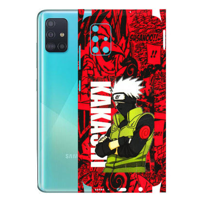 Samsung A/S Series Phone Skins (All Models) - Kakashi Red Anime - 3D Embossed Finish (L-251) Samsung Galaxy A51