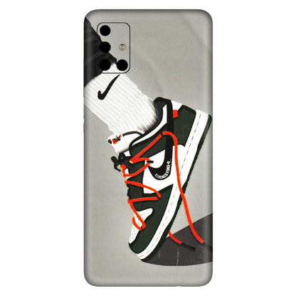 Samsung A/S Series Phone Skins (All Models) - New Grey Sneaker - 3D Embossed Finish (L-261) Samsung Galaxy A51