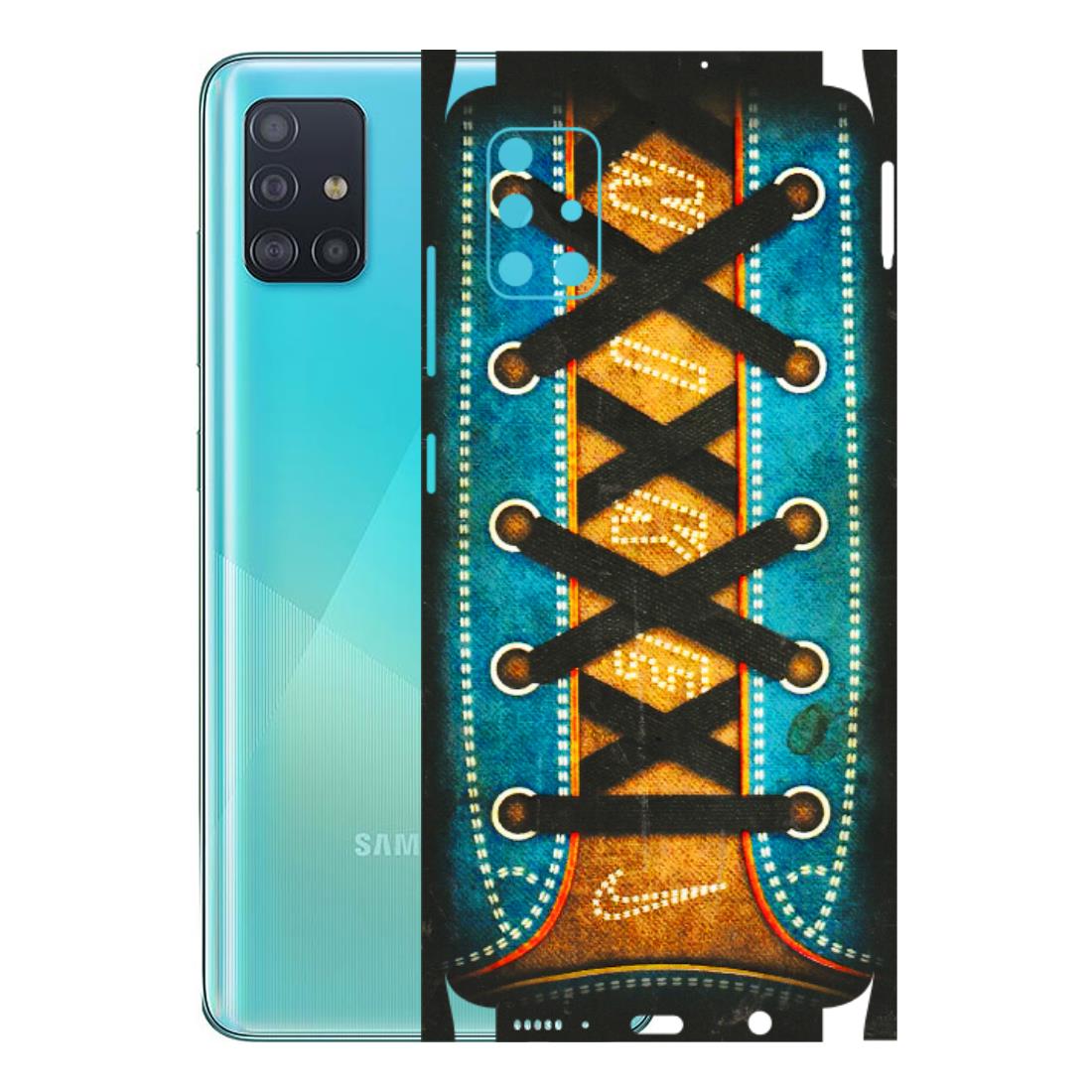 Samsung A/S Series Phone Skins (All Models) - Sneakers Lover Nike - 3D Embossed Finish (L-262) Samsung Galaxy A51