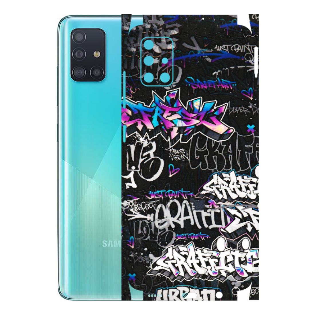 Samsung A/S Series Phone Skins (All Models) - Graffiti Killer - 3D Embossed Finish (L-274) Samsung Galaxy A51