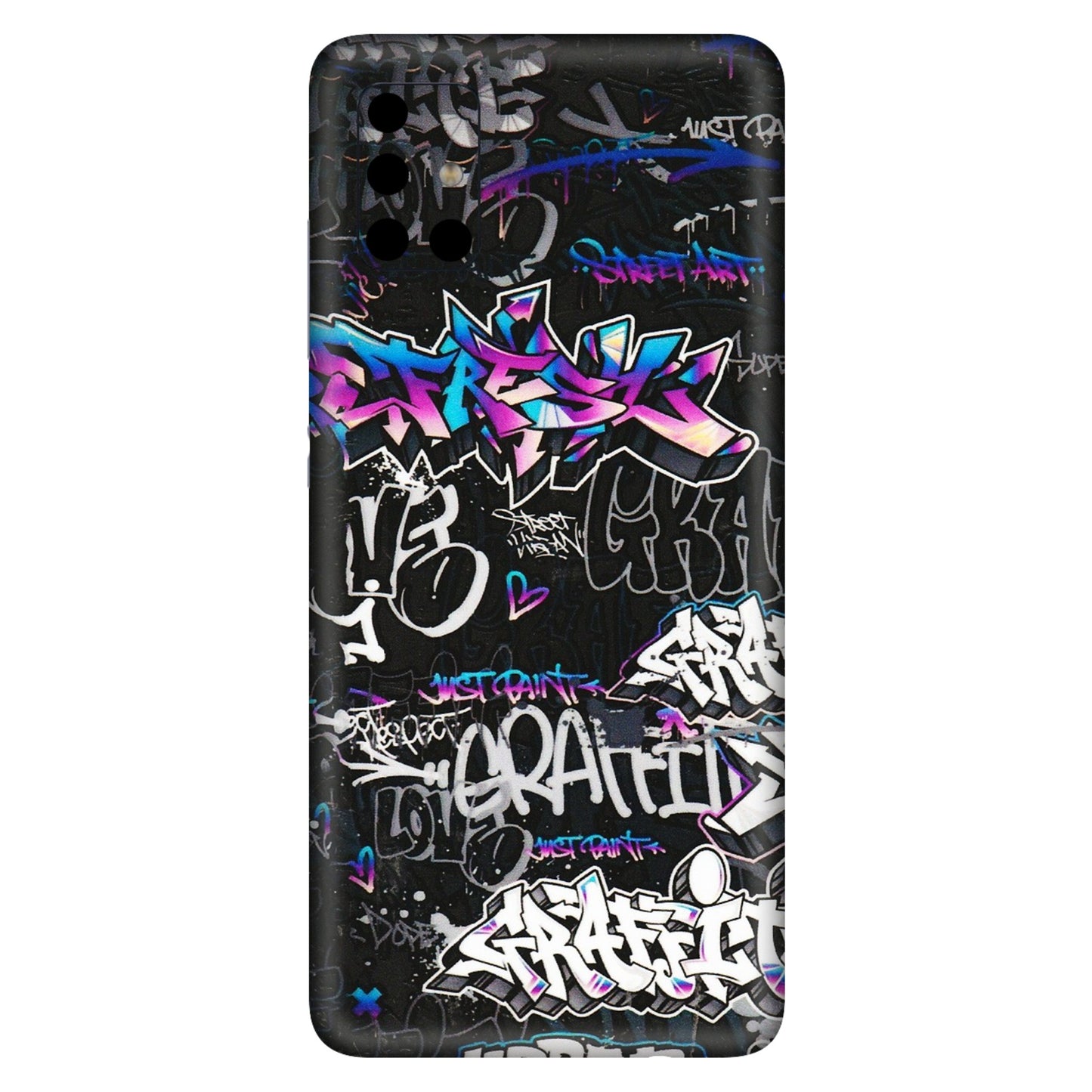 Samsung A/S Series Phone Skins (All Models) - Graffiti Killer - 3D Embossed Finish (L-274) Samsung Galaxy A51