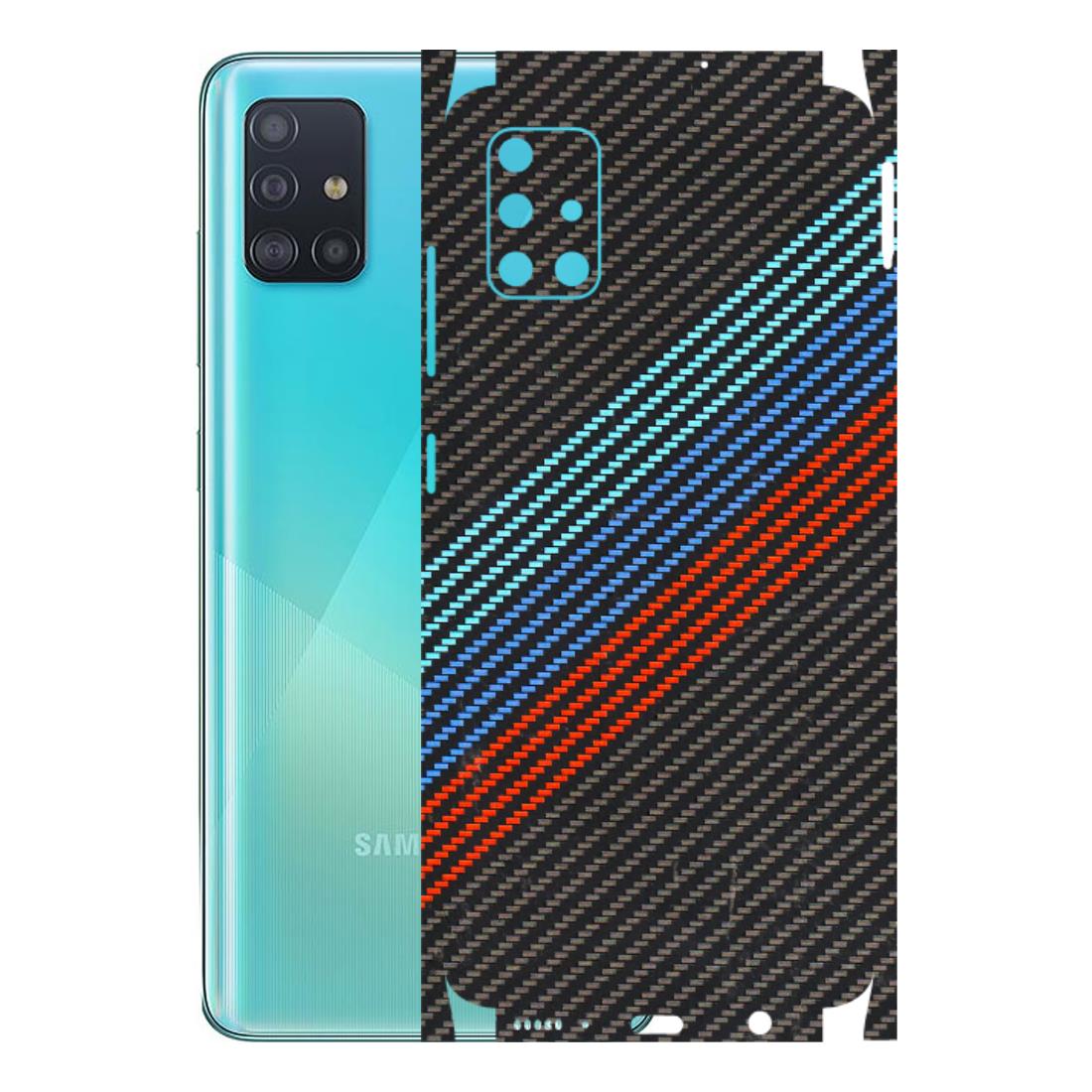 Samsung A/S Series Phone Skins (All Models) - Carbon BM - 3D Embossed Finish (L-302) Samsung Galaxy A51