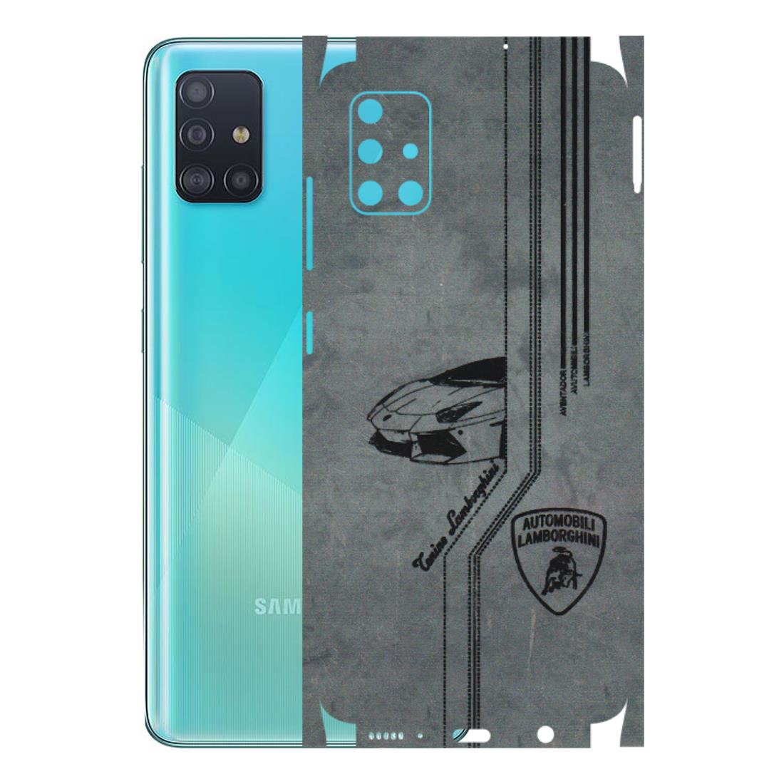 Samsung A/S Series Phone Skins (All Models) - New Lamborgini Aventador - 3D Embossed Finish (L-321) Samsung Galaxy A51