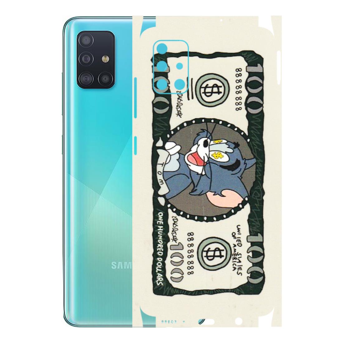 Samsung A/S Series Phone Skins (All Models) - Tom Hundred Dollar - 3D Embossed Finish (L-324) Samsung Galaxy A51