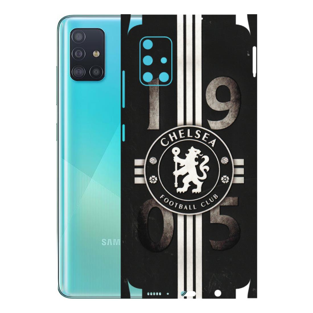 Samsung A/S Series Phone Skins (All Models) - Chelsea Fan Club - 3D Embossed Finish (L-36) Samsung Galaxy A51