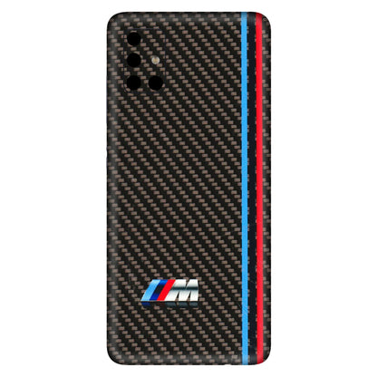 Samsung A/S Series Phone Skins (All Models) - BM Carbon Fiber Feels - 3D Embossed Finish (L-38) Samsung Galaxy A51