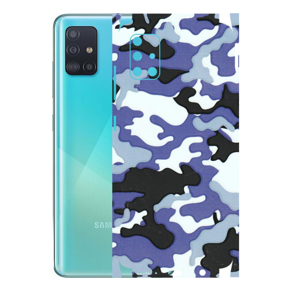 Samsung A/S Series Phone Skins (All Models) - Powerfull Military Camoflauge - 3D Embossed Finish (L-49) Samsung Galaxy A51