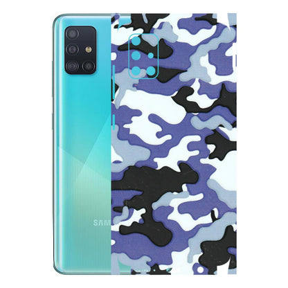 Samsung A/S Series Phone Skins (All Models) - Powerfull Military Camoflauge - 3D Embossed Finish (L-49) Samsung Galaxy A51