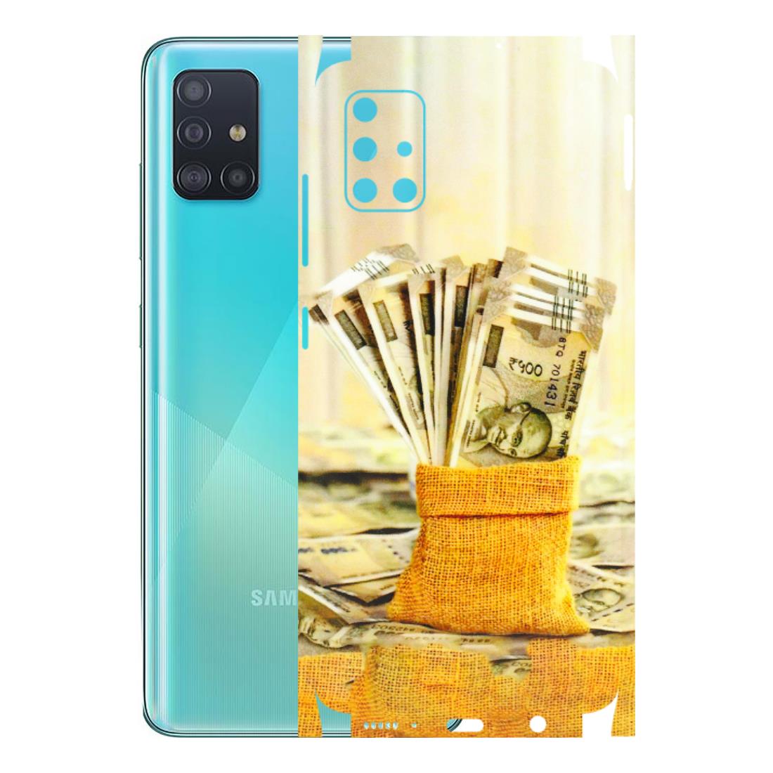 Samsung A/S Series Phone Skins (All Models) - Show Me The Money - 3D Embossed Finish (L-52) Samsung Galaxy A51