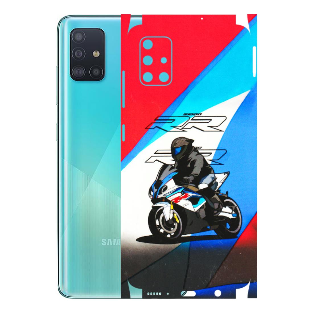 Samsung A/S Series Phone Skins (All Models) - Bikers Love - 3D Embossed Finish (L-58) Samsung Galaxy A51