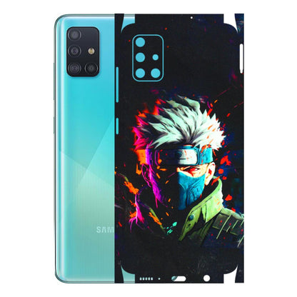 Samsung A/S Series Phone Skins (All Models) - Anime Cool Character - 3D Embossed Finish (L-59) Samsung Galaxy A51