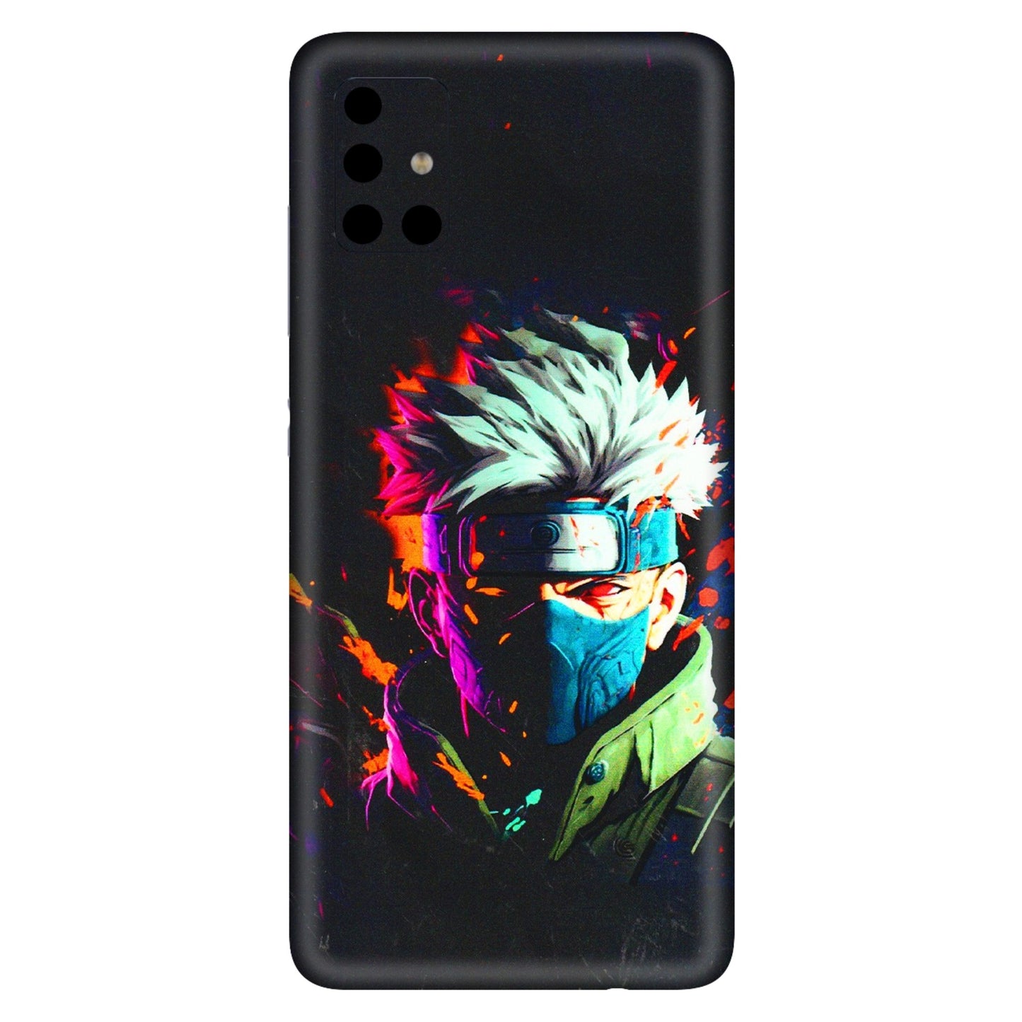 Samsung A/S Series Phone Skins (All Models) - Anime Cool Character - 3D Embossed Finish (L-59) Samsung Galaxy A51