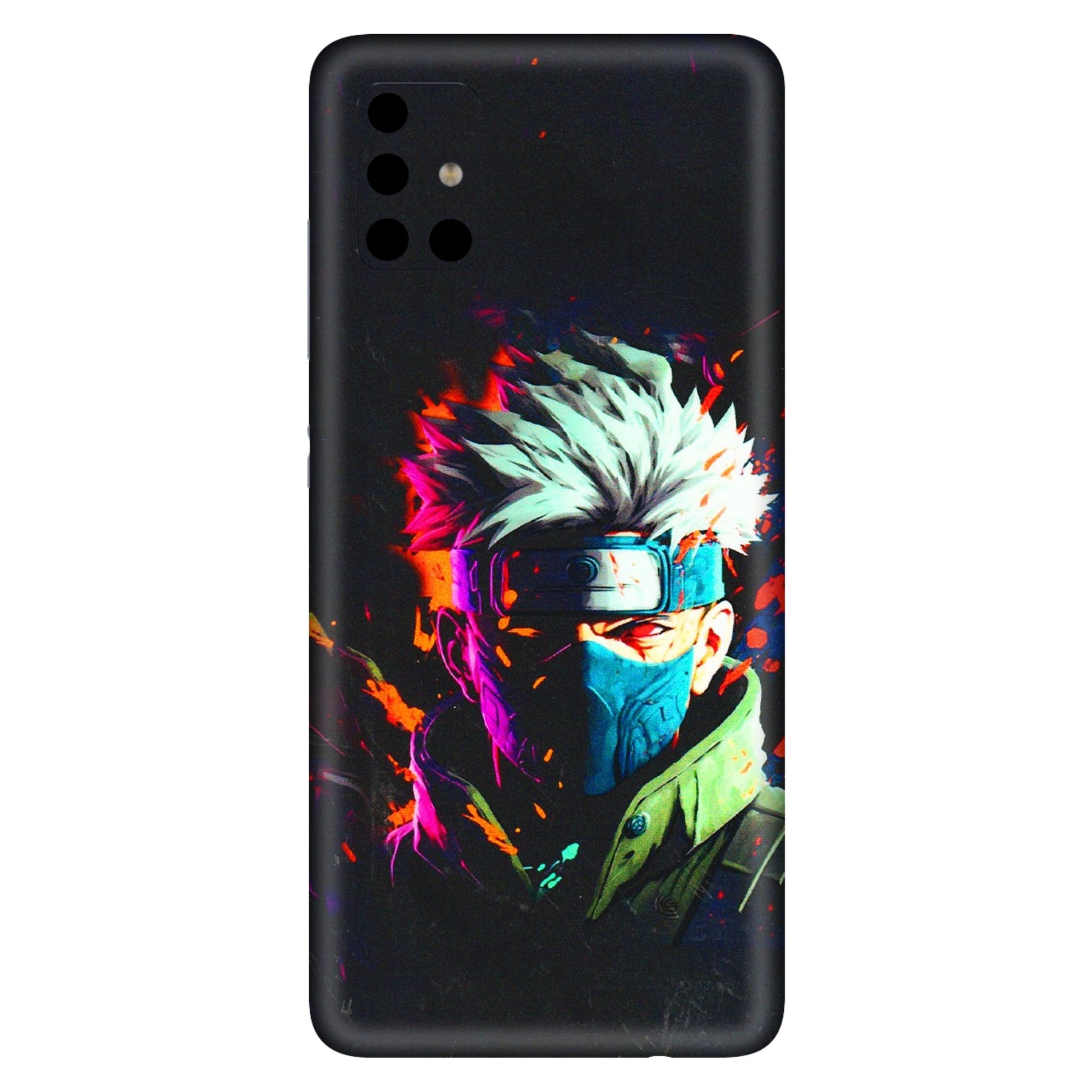 Samsung A/S Series Phone Skins (All Models) - Anime Cool Character - 3D Embossed Finish (L-59) Samsung Galaxy A51