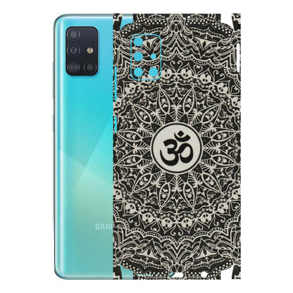 Samsung A/S Series Phone Skins (All Models) - Aum Elegant Mandala - 3D Embossed Finish (L-62) Samsung Galaxy A51