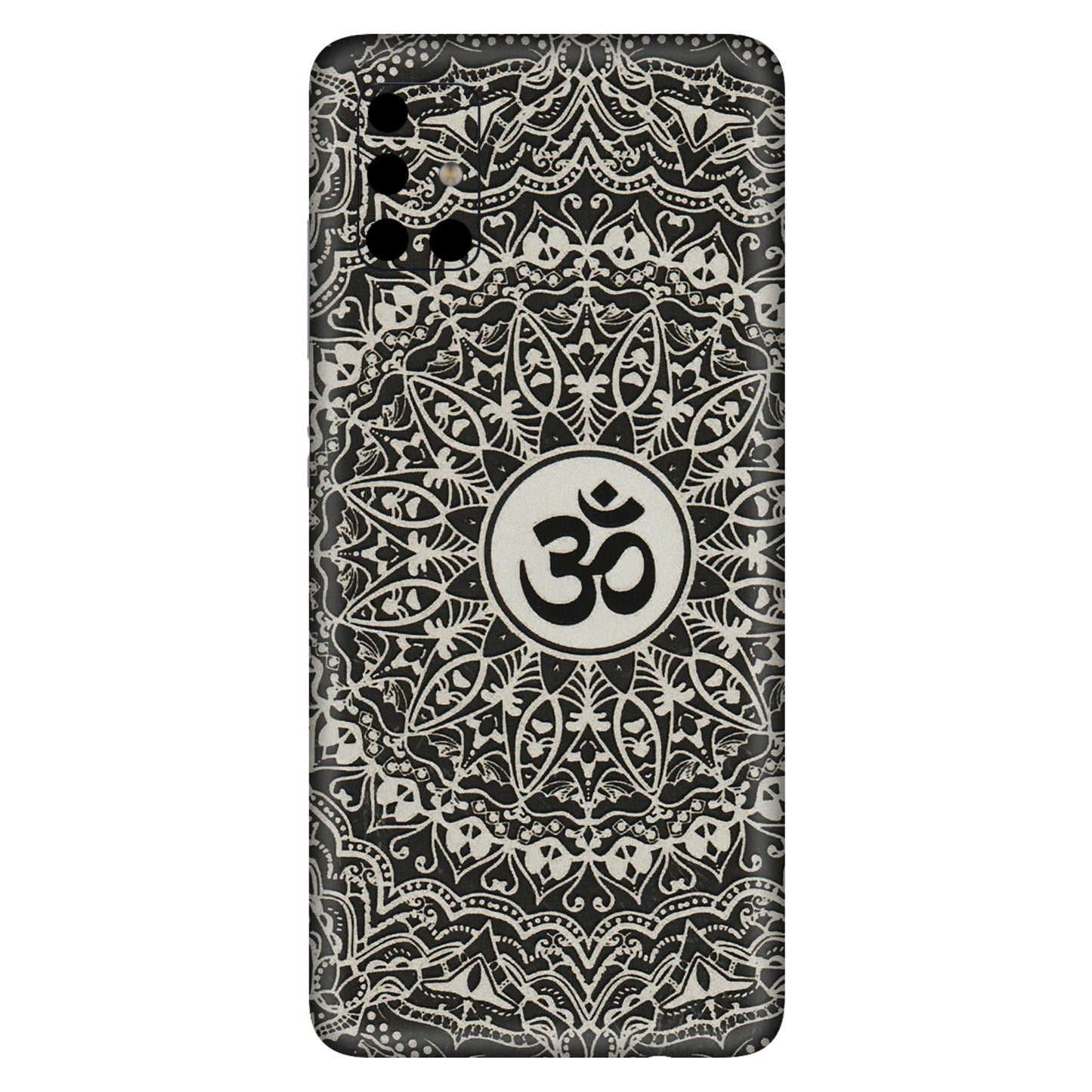 Samsung A/S Series Phone Skins (All Models) - Aum Elegant Mandala - 3D Embossed Finish (L-62) Samsung Galaxy A51