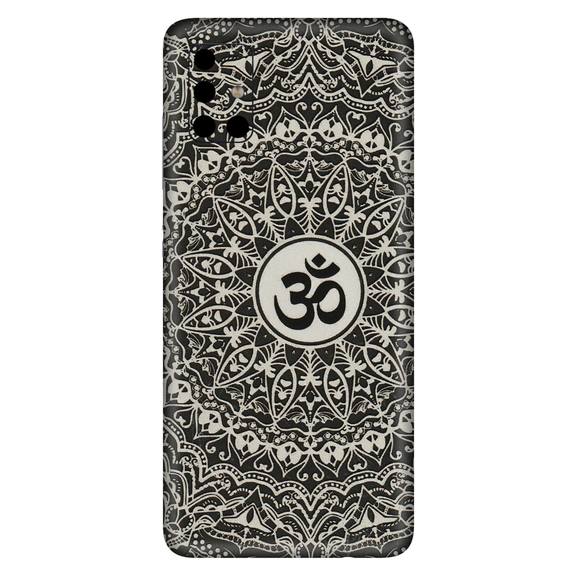 Samsung A/S Series Phone Skins (All Models) - Aum Elegant Mandala - 3D Embossed Finish (L-62) Samsung Galaxy A51