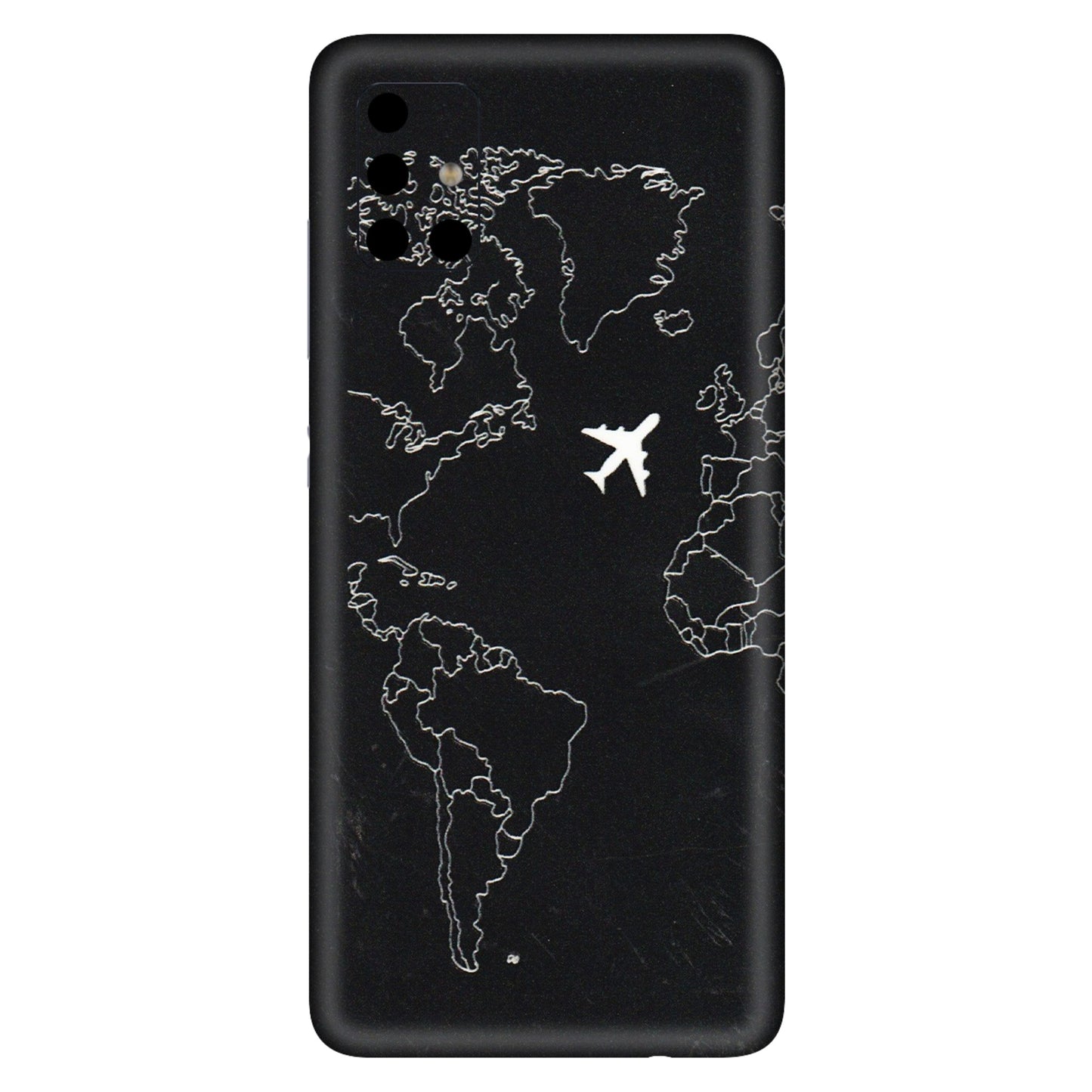 Samsung A/S Series Phone Skins (All Models) - Never Ending Travel - 3D Embossed Finish (L-79) Samsung Galaxy A51