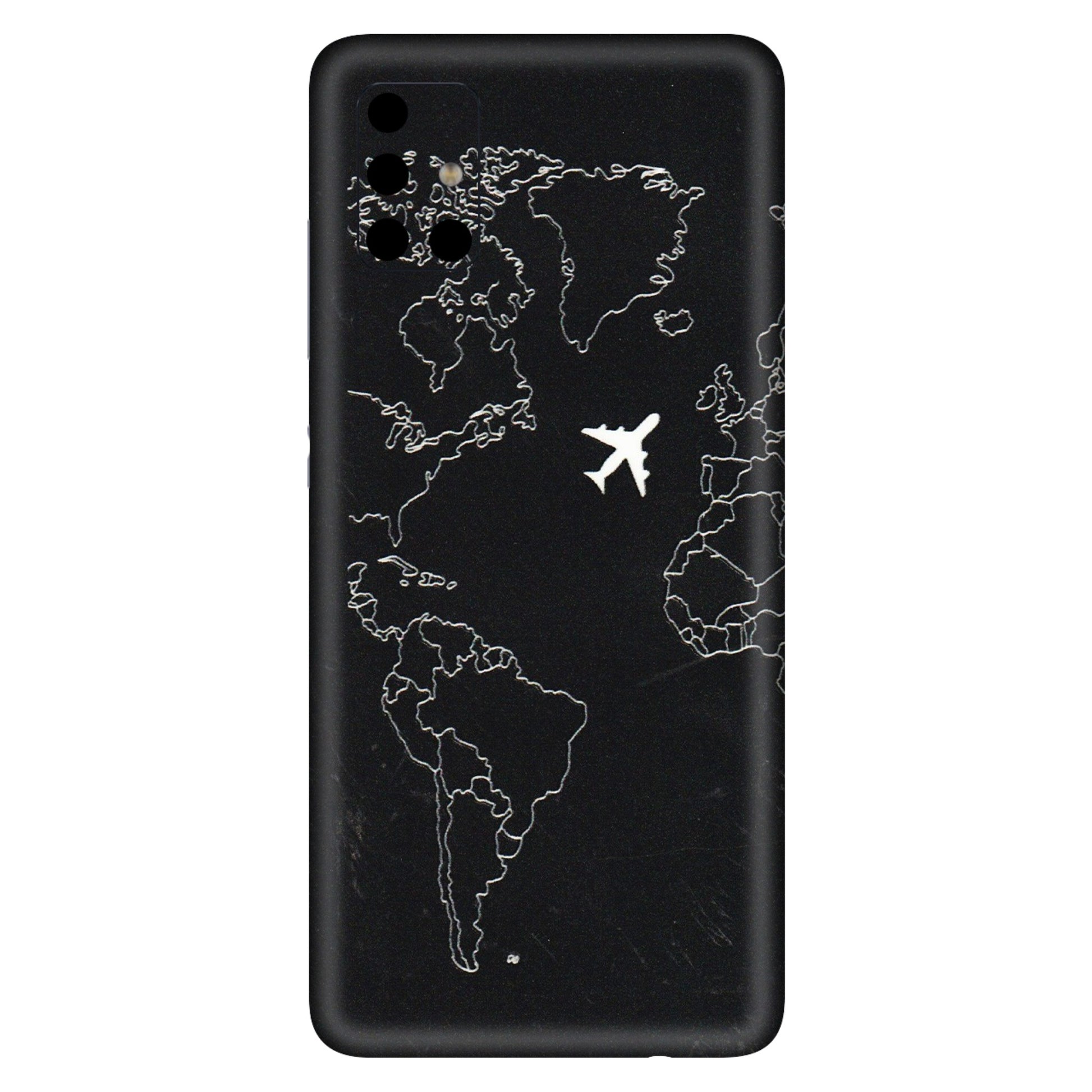 Samsung A/S Series Phone Skins (All Models) - Never Ending Travel - 3D Embossed Finish (L-79) Samsung Galaxy A51
