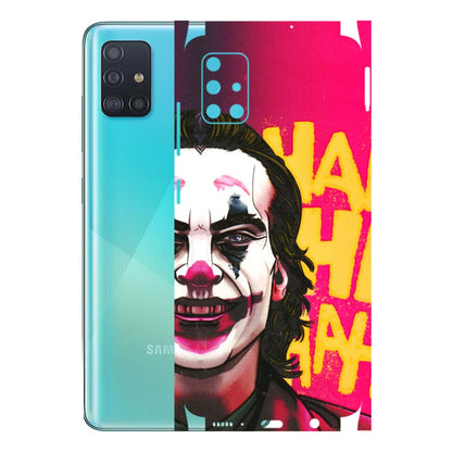 Samsung A/S Series Phone Skins (All Models) - Joker Evil Laugh - 3D Embossed Finish (L-97) Samsung Galaxy A51