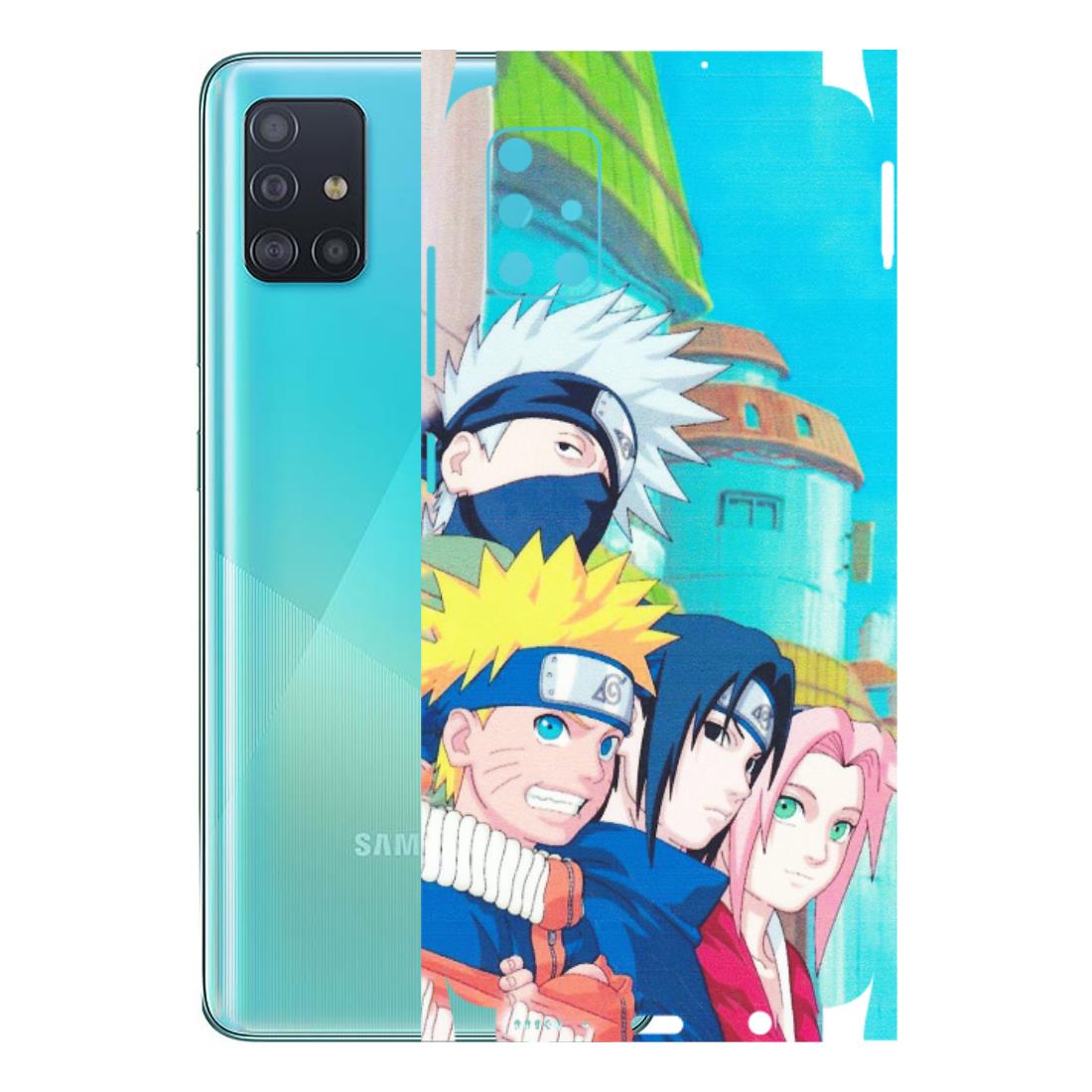 Samsung A/S Series Phone Skins (All Models) - Team Minato And Kakashi - Matte Finish (M-101) Samsung Galaxy A51