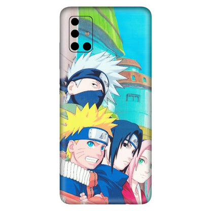 Samsung A/S Series Phone Skins (All Models) - Team Minato And Kakashi - Matte Finish (M-101) Samsung Galaxy A51