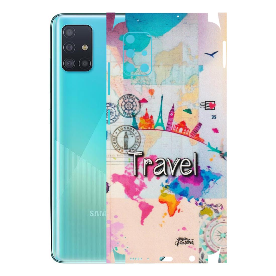 Samsung A/S Series Phone Skins (All Models) - Travel The Wonders - Matte Finish (M-108) Samsung Galaxy A51