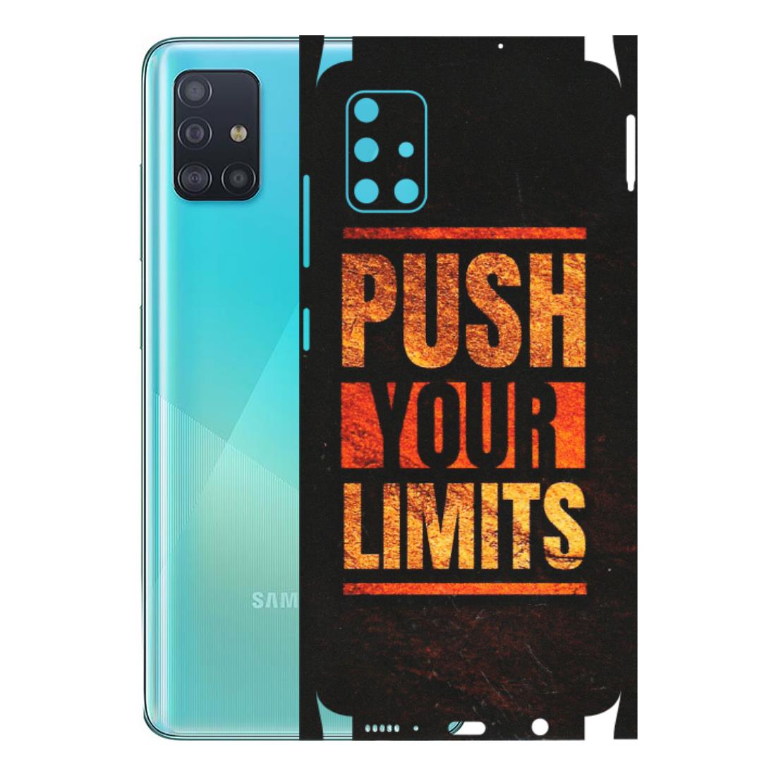 Samsung A/S Series Phone Skins (All Models) - Push Your Limits - Matte Finish (M-118) Samsung Galaxy A51