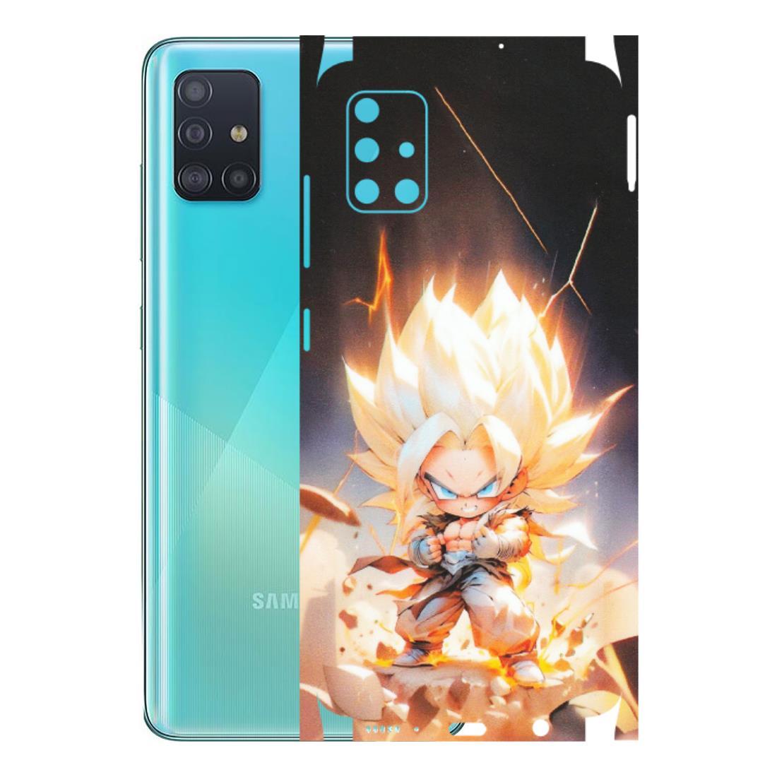 Samsung A/S Series Phone Skins (All Models) - Goku Dragon Cute Anime - Matte Finish (M-131) Samsung Galaxy A51