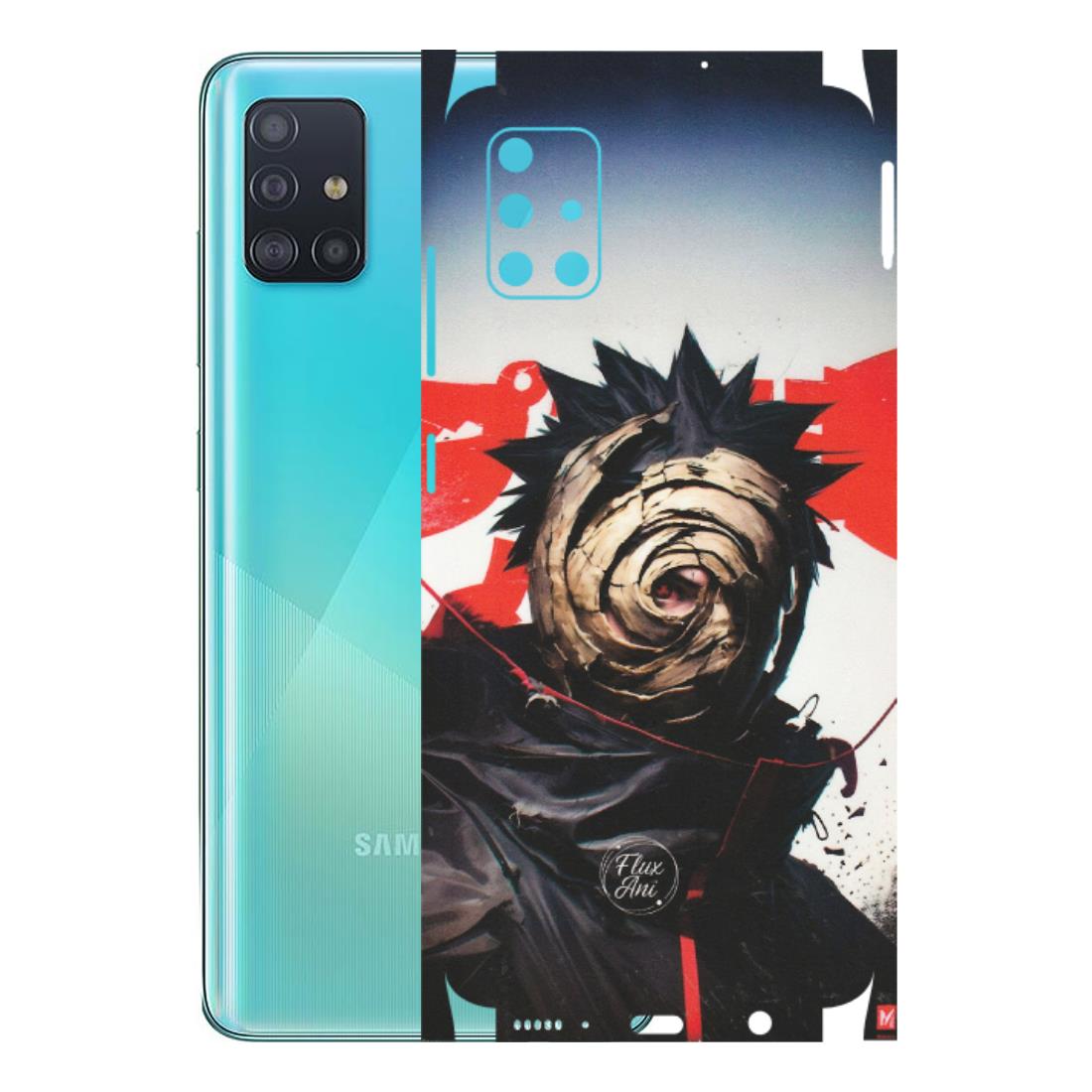 Samsung A/S Series Phone Skins (All Models) - Obito Uchiha Cool Anime - Matte Finish (M-134) Samsung Galaxy A51