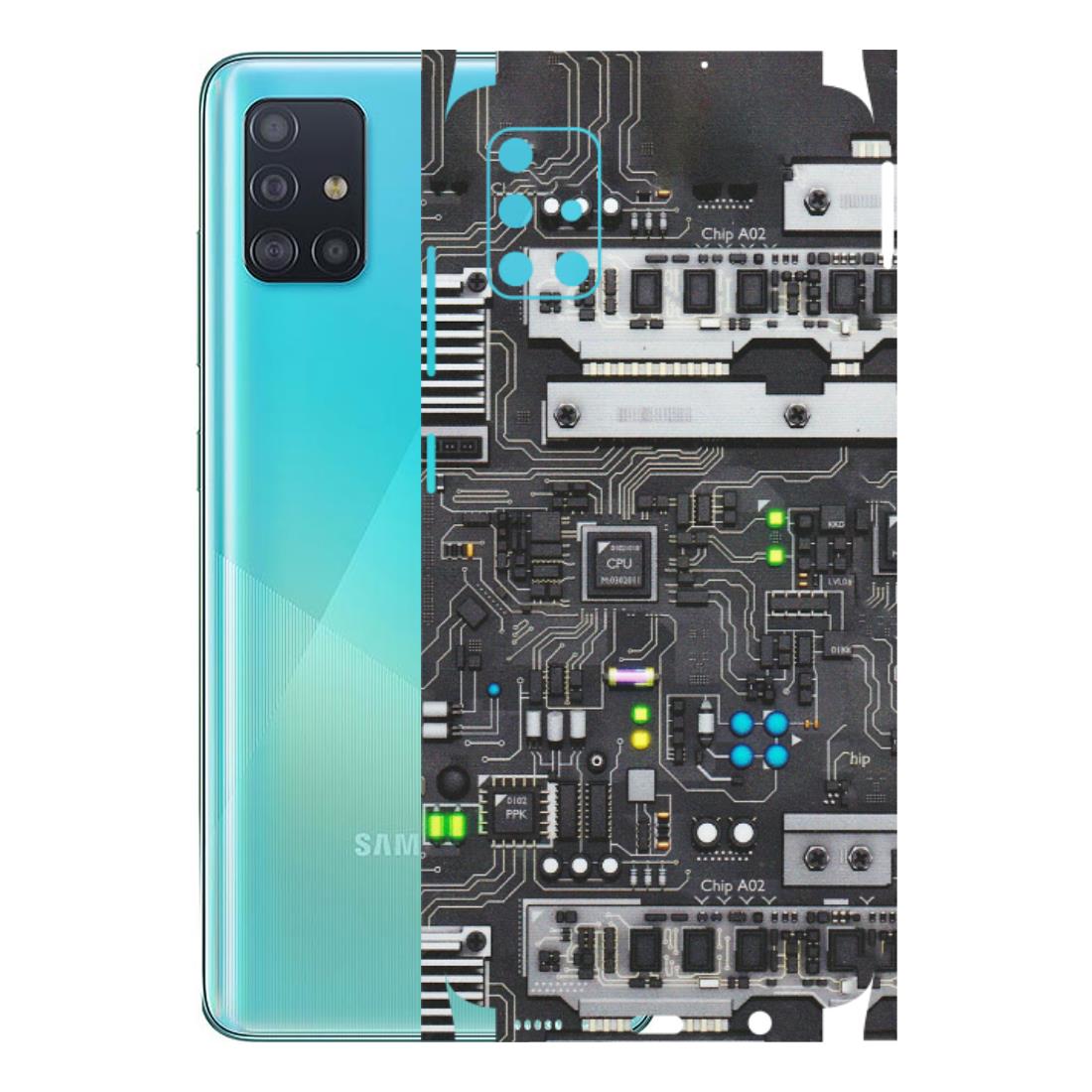 Samsung A/S Series Phone Skins (All Models) - Motherboard Internals - Matte Finish (M-135) Samsung Galaxy A51