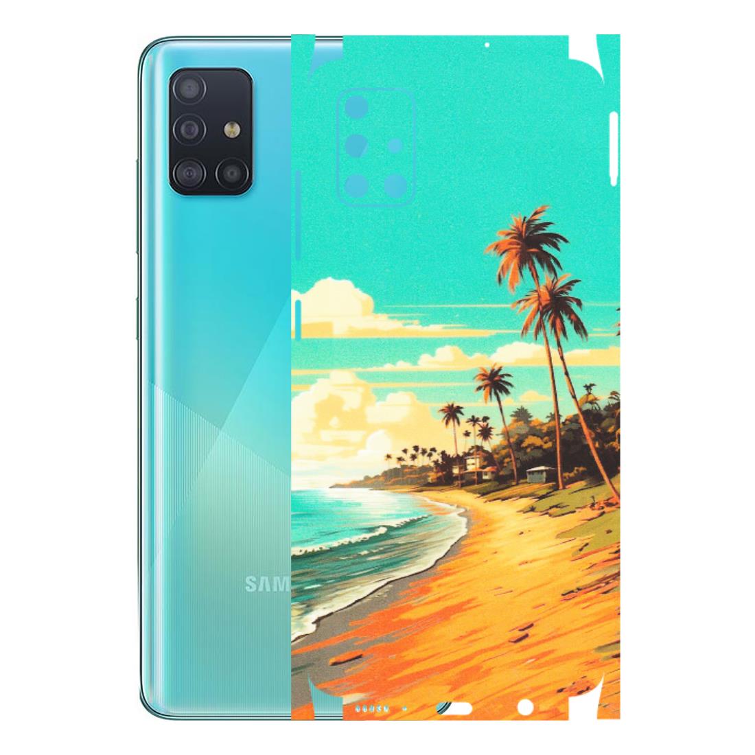Samsung A/S Series Phone Skins (All Models) - Miami Beach - Matte Finish (M-136) Samsung Galaxy A51