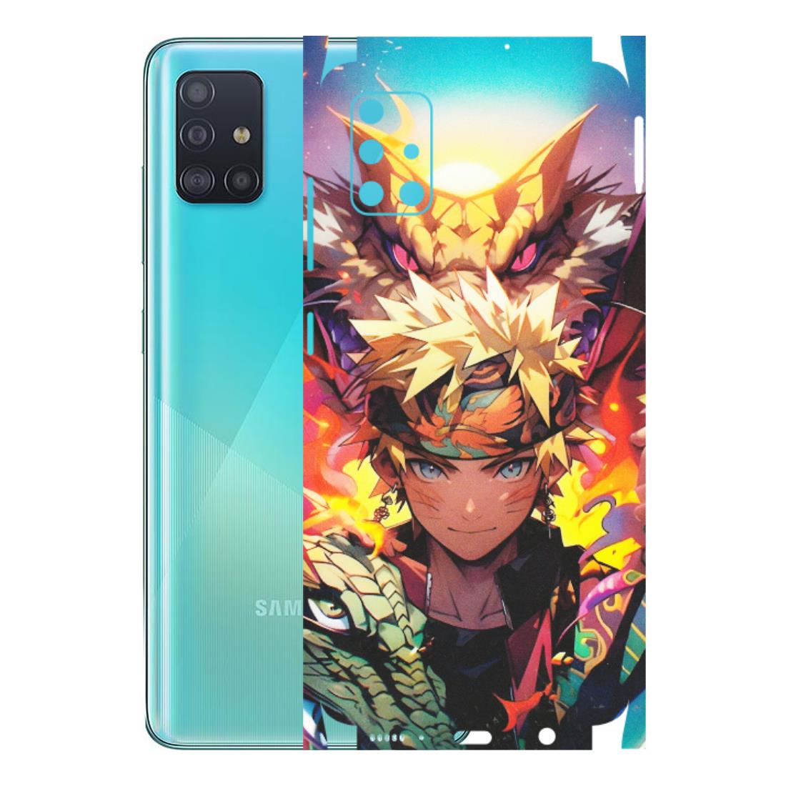Samsung A/S Series Phone Skins (All Models) - Angry Naruto Anime - Matte Finish (M-148) Samsung Galaxy A51